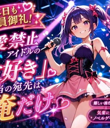 本日も満員御礼！恋愛禁止アイドルの「大好き」、本当の宛先は俺だけ｜d_801667