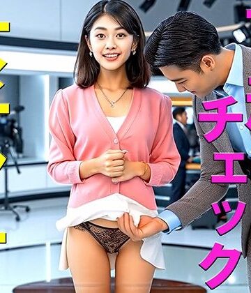 妄想28 女子アナ 放送前の下着チェック AI生成動画｜d_801743
