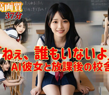 「ねぇ、誰もいないよ」AI彼女と放課後の校舎で｜d_802251