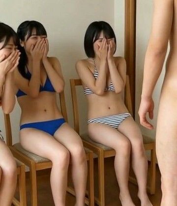 アソコを見て恥ずかしがる女性たちvol.1｜d_805533