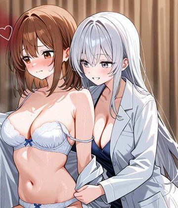 【NTR 百合】セックスレスで悩む妻が美人巨乳カウンセラーに寝取られた‥｜d_805616