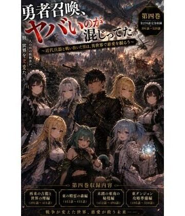 勇者召喚、ヤバいのが混じってた。〜近代兵器と戦い抜いた男は、異世界で慈愛を振るう〜【第四巻】全130話＋α（長編シリーズ第四弾完全収録）｜d_805759
