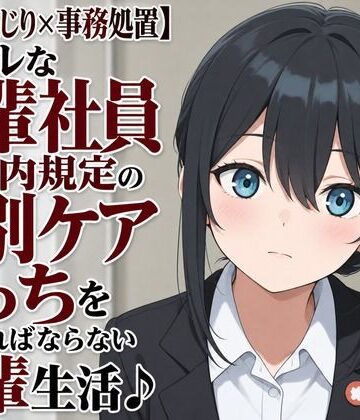 【吐息混じり×事務処置】クールな先輩社員と、社内規定の特別ケアえっちをしなければならない後輩生活♪｜d_805900