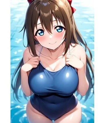 桜坂し〇く スク水H｜d_806389