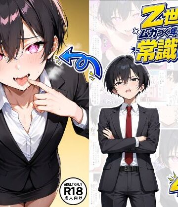 【男の娘×催●】〜Z世代のムカつく年下オス上司を常識改変〜｜d_806730