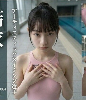 【AI生成】写真集No.004 アーティスティックスイミング選手結衣YUI｜d_807055
