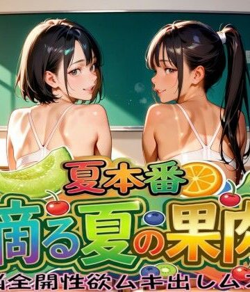 夏本番 滴る夏の果肉 煩悩全開性欲ムキ出しムスメ｜d_807216