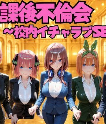 放課後不倫会 〜校内イチャラブSEX〜 五等分の◯嫁編｜d_807509