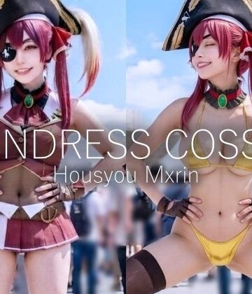 【脱衣コス】宝鐘マ〇ン/ホ〇ライブ 写真集 グラビア｜d_808429
