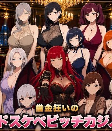 借金狂いのドスケベビッチカジノ 稼いだ金でビッチとヤれ！｜d_809640