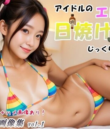 堪能！アイドルのエロい日焼け跡 vol.1｜d_810430