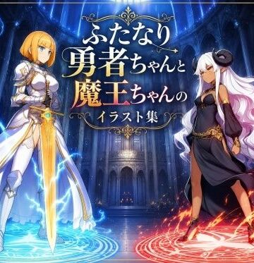 ふたなり勇者ちゃんと魔王ちゃんのイラスト集｜d_810759