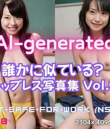【AI実写】誰かに似ている？ トップレスの美女たち【実写風AIトップレスグラビア】Vol.9｜d_812939