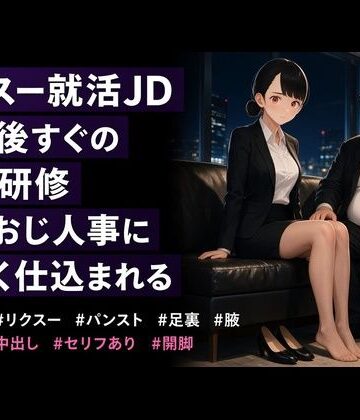 パンスト美脚のリクスー就活JDが、キモおじ人事の特別研修を受け入れるまで｜d_813628