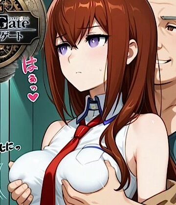 500枚『シュタインチツ:ゲート』牧瀬◯莉栖！屈辱ジジイ博士に弱みを握られ性接待画像がファン◯に流出！｜d_812948