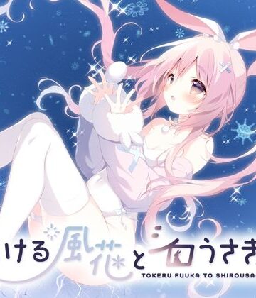 とける風花とシロうさぎ｜d_814037