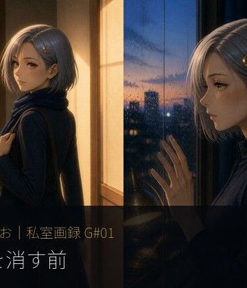 よあけがお｜私室画録 G01 灯りを消す前｜d_814435