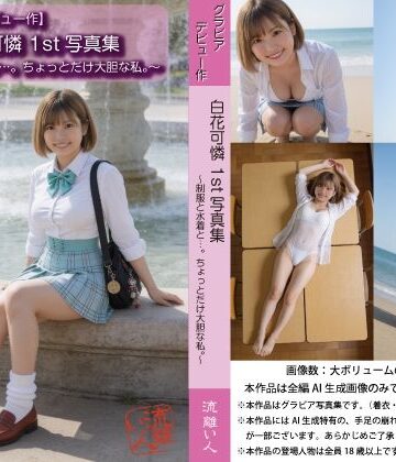 【グラビアデビュー作】白花可憐 1st写真集 〜制服と水着と…。ちょっとだけ大胆な私。〜｜d_814800