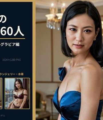 AI写真集 大人の女性60人 都会のホテルグラビア編 Vol.1｜d_816544