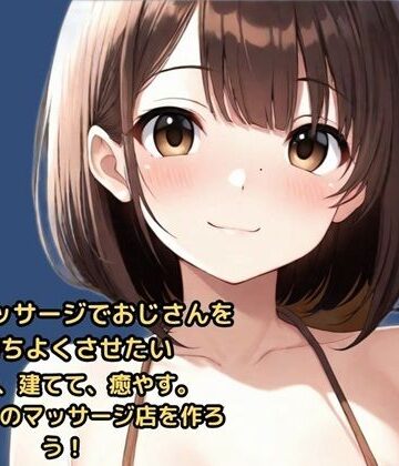 ビキニマッサージでおじさんを気持ちよくさせたい 稼いで、建てて、癒やす。 自分だけのマッサージ店を作ろう！｜d_816609