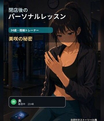 閉店後のパーソナルレッスン ―34歳・既婚トレーナー、美咲の秘密―｜d_816859