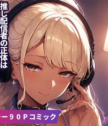 顔出しNGの推し配信者の正体が隣の黒ギャルお姉さんで毎晩中出しセックスする関係になった話｜d_817419