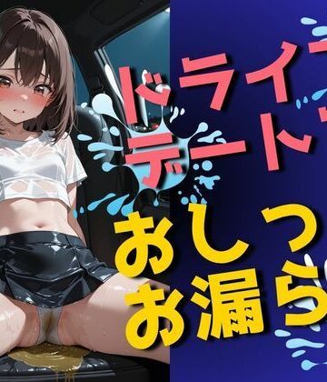 ドライブデートでおしっこお漏らしした女の子（70枚）｜d_818086