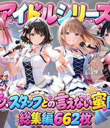 アイドルシリーズ ファン、スタッフとの言えない蜜関係 総集編662枚｜d_818420