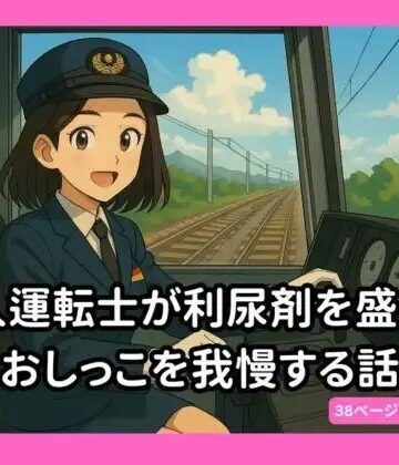 美人運転士 おしっこ発射5秒前｜d_819120