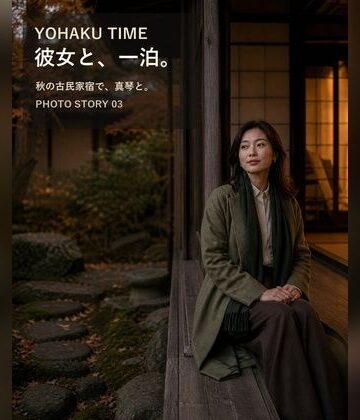 秋の古民家宿で、真琴と。｜d_819161