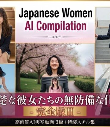 Japanese Women AI Compilation – 清楚な彼女たちの無防備な仕草 – 完全版II｜d_822706