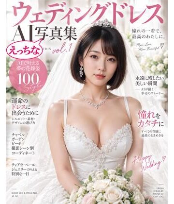 ウェディングドレス エッチなAI写真集 Vol.1｜d_824282