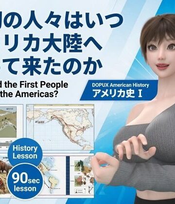 パンチラガチャ★西陣郁奈（にしじんかな）強豪予備校『DOPUX（ドピュックス）』で大学受験生向け講座（世界史）を教える名物講師！（Vol.001:最初の人々はいつアメリカ大陸へやって来たのか）｜d_825310