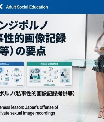 【△20】パンチラガチャ★二階堂 沙耶 大学に進学し強豪予備校『DOPUX（ドピュックス）』で社会人向け講座（性犯罪）を教える名物講師に！（Vol.018:リベンジポルノ（私事性的画像記録提供等））｜d_825588