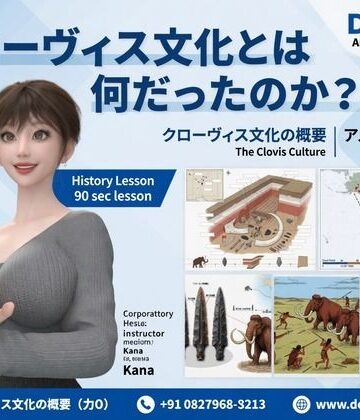 パンチラガチャ★西陣郁奈（にしじんかな）強豪予備校『DOPUX（ドピュックス）』で大学受験生向け講座（世界史）を教える名物講師！（Vol.003:クローヴィス文化とは何だったのか？）｜d_826010