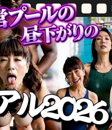 市営プールの昼下がりのリアル2026 〜競泳水着の熟女7人が黒人コーチの極太チ◯ポに堕ちるまで〜｜d_826625