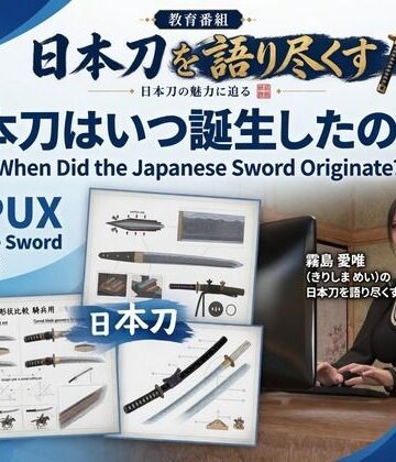 パンチラガチャ★霧島 愛唯（きりしま めい）『日本刀を語り尽くす』第1章-まず「日本刀とは何か」を知る（010-日本刀はいつ誕生したのか？）｜d_828946
