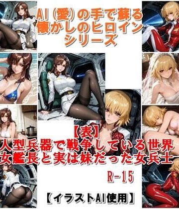 『【表】人型兵器で戦争している世界 女艦長と実は妹だった女兵士』AIの手で蘇る懐かしのヒロインシリーズ｜d_814562