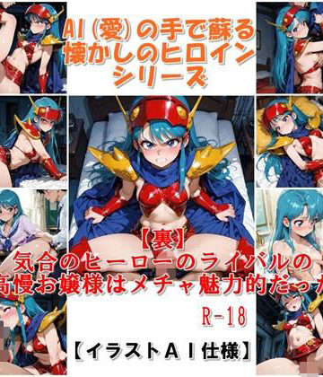 『【裏】気合のヒーローのライバルの高慢お嬢様はメチャ魅力的だった』 AIの手で蘇る懐かしのヒロインシリーズ｜d_821188