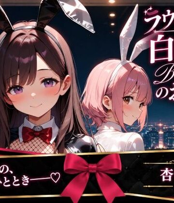 ラウンジの白黒バニーのお仕事｜d_825085