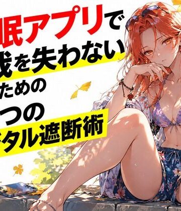 催●アプリで自我を失わないための3つのデジタル遮断術｜d_825848