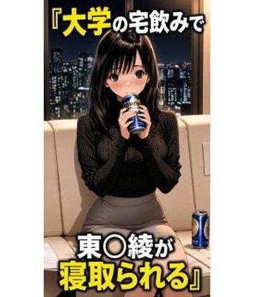大学の宅飲みで東〇綾が寝取られる258枚｜d_828000