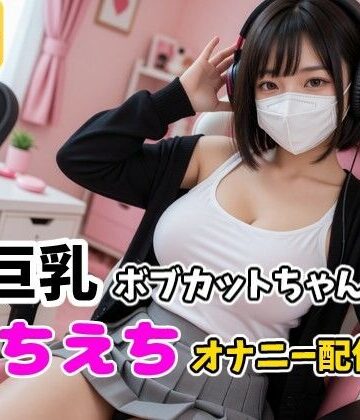 巨乳ボブカットちゃんのえちえちオナニー配信｜d_829136