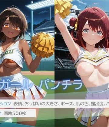 チアガールのパンチラ2｜d_830852