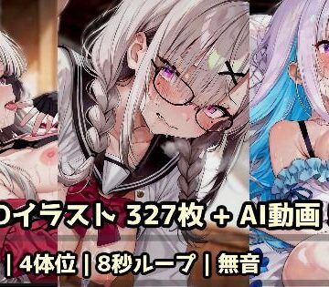 に〇さ〇じ 〇神〇ぞみ・健〇花〇・リ〇 3キャラ総集編 R18CG集＋AI動画51本セット｜d_831453