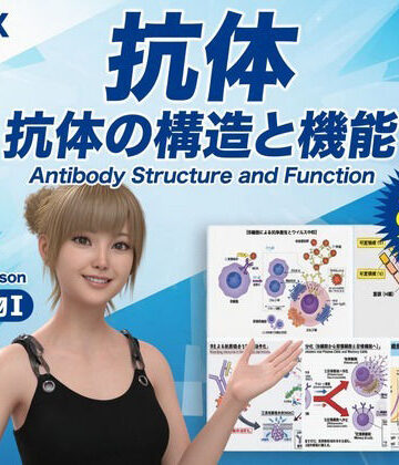 【▲20】パンチラガチャ★一ノ瀬廻里 大学に進学し強豪予備校『DOPUX（ドピュックス』で生物I，IIを教える名物講師に！（Vol.060:抗体）｜d_831567