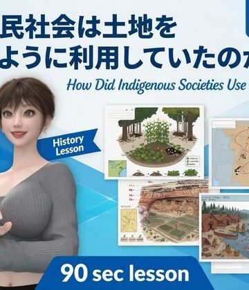 パンチラガチャ★西陣郁奈（にしじんかな）強豪予備校『DOPUX（ドピュックス）』で大学受験生向け講座（世界史）を教える名物講師！（Vol.010:先住民社会は土地をどのように利用していたのか？）｜d_832004