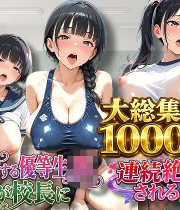 【総集編】【3作品収録】【1000枚収録】〜挑発する優等生JKが校長に連続絶頂される話 総集編 vol.1〜｜d_833313
