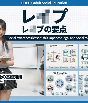 【△20】パンチラガチャ★二階堂 沙耶 大学に進学し強豪予備校『DOPUX（ドピュックス）』で社会人向け講座（性犯罪）を教える名物講師に！（Vol.030:レ●プ）｜d_833634
