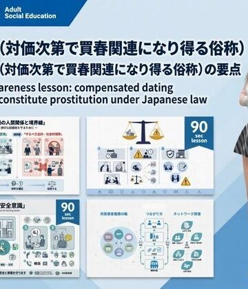 【△20】パンチラガチャ★二階堂 沙耶 大学に進学し強豪予備校『DOPUX（ドピュックス）』で社会人向け講座（性犯罪）を教える名物講師に！（Vol.042:パパ活（対価次第で買春関連になり得る俗称））｜d_834291